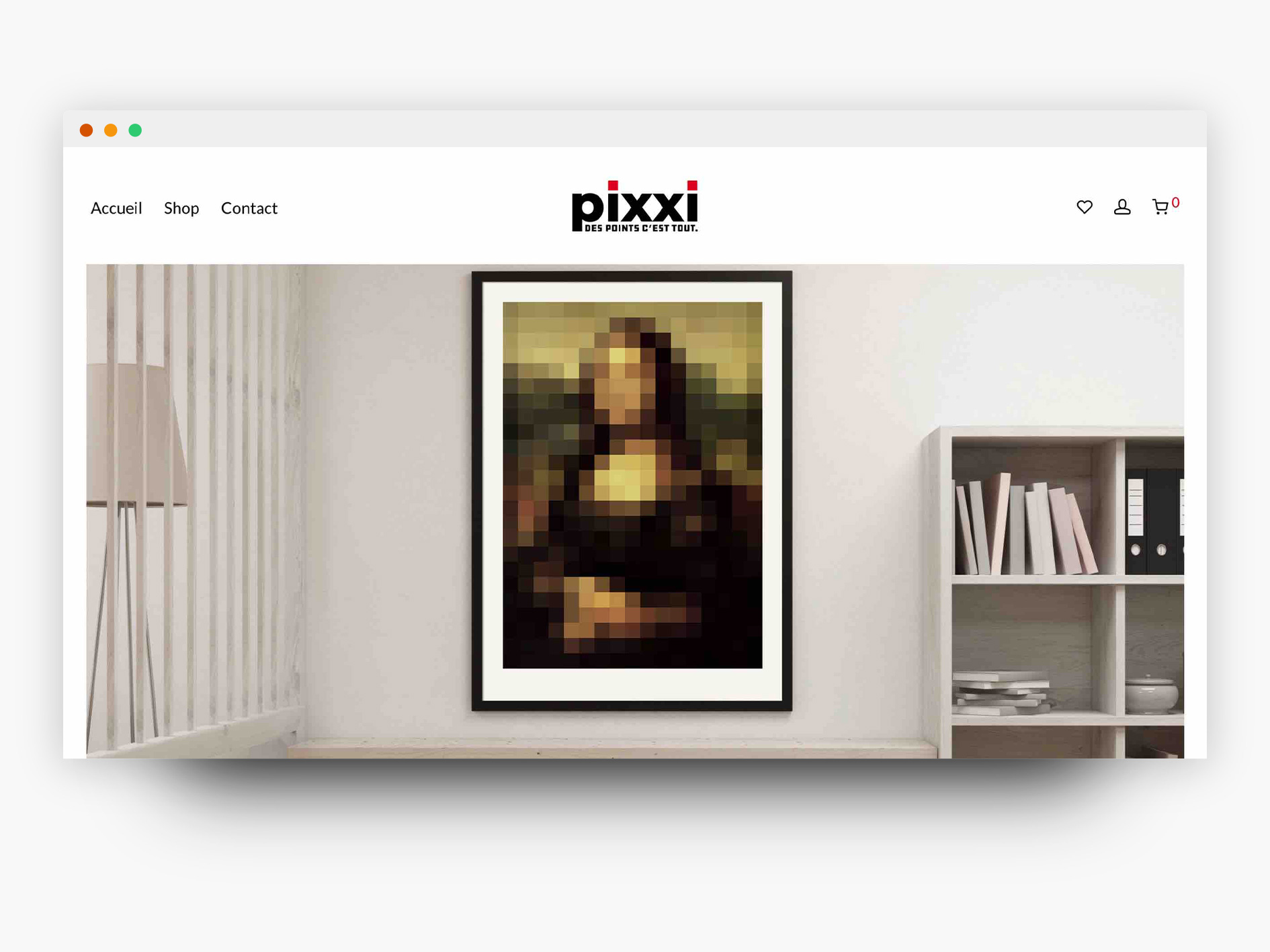 Boutique en ligne Pixxi | agence Beurre Sucre.